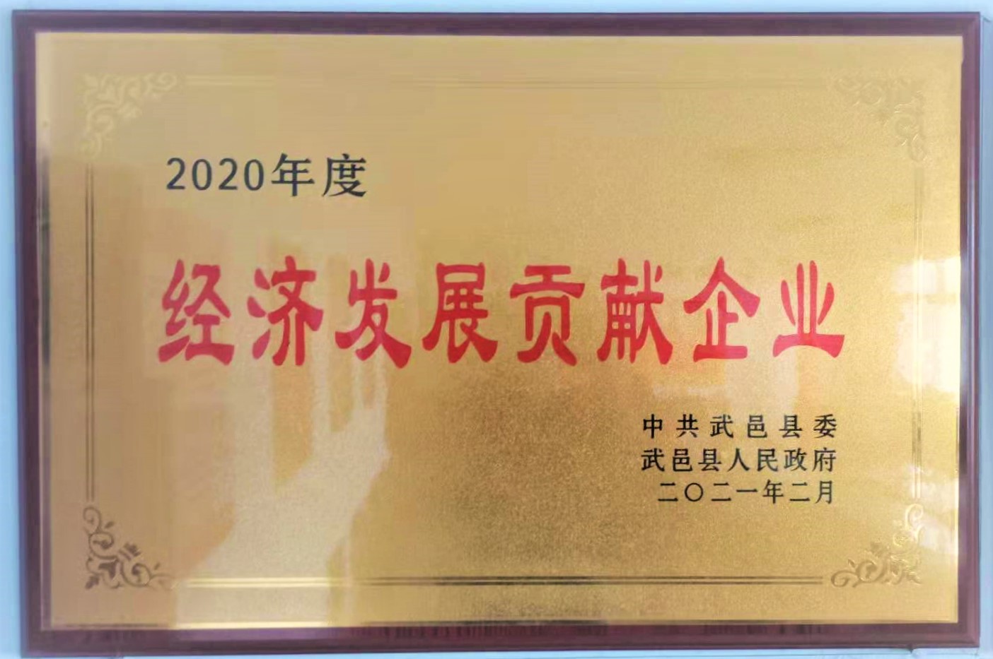 2020年政府突出貢獻獎